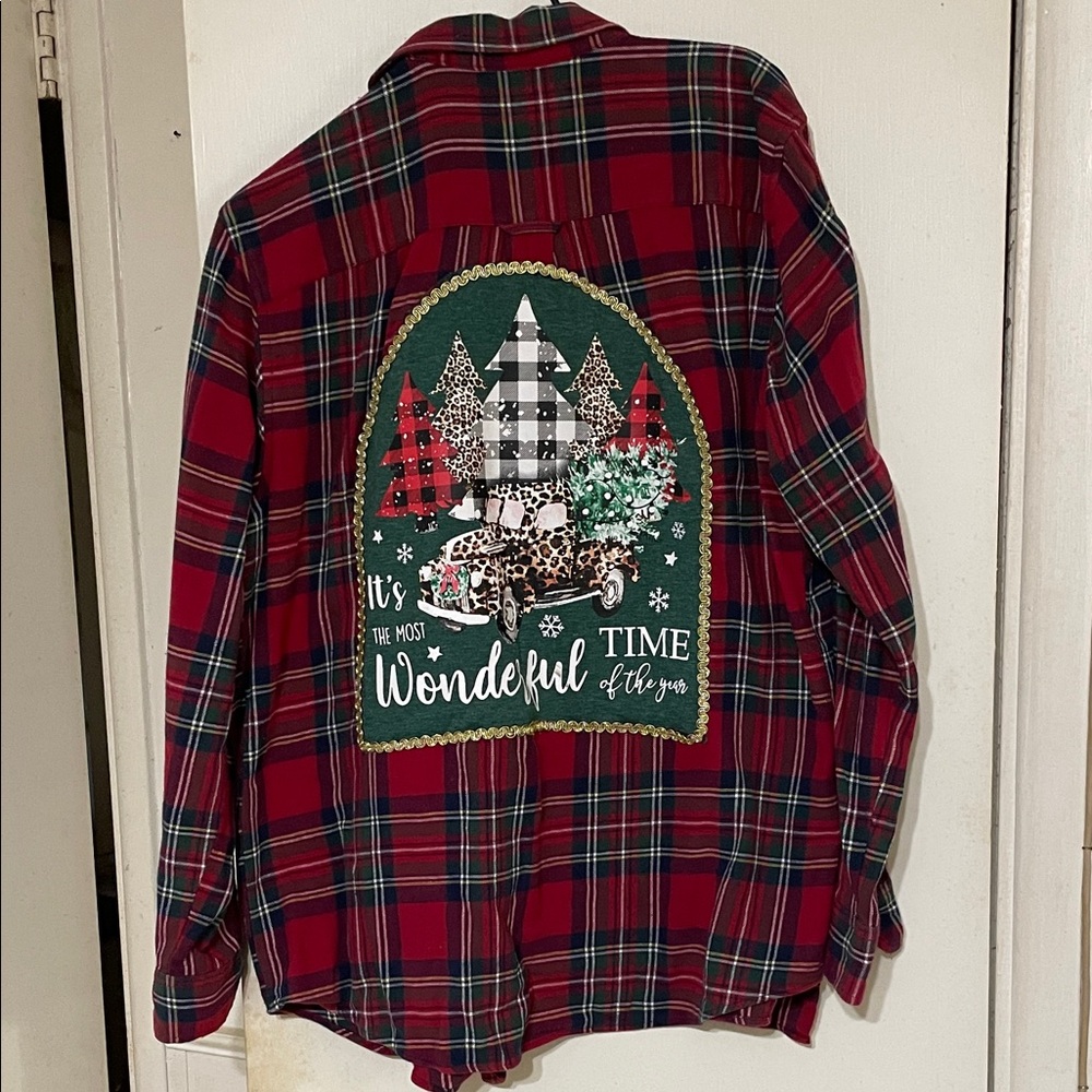 Saddlebred Red Plaid Button Down Shirt